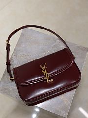 YSL Solferino Medium In Box Saint Laurent Red - 24.5x15x8.5cm - 5
