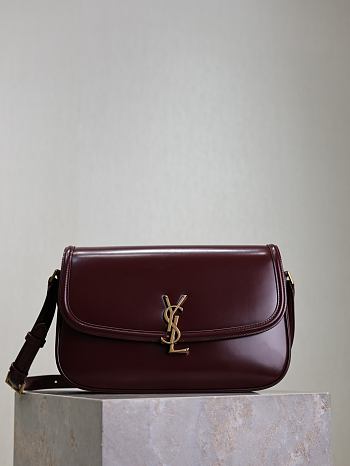 YSL Solferino Large In Box Saint Laurent Red - 29x18x4-9cm