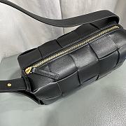 Bottega Veneta Small Brick Cassette Black - 23.5x10x10cm - 3