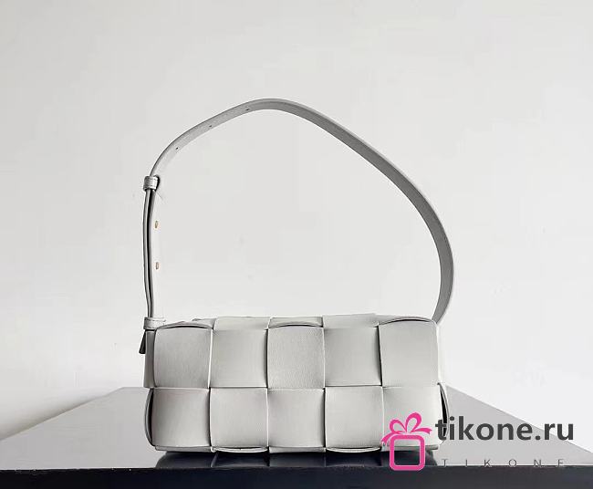 Bottega Veneta Small Brick Cassette Gray - 23.5x10x10cm - 1