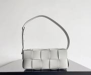 Bottega Veneta Small Brick Cassette Gray - 23.5x10x10cm - 1