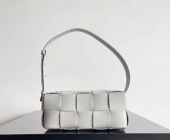 Bottega Veneta Small Brick Cassette Gray - 23.5x10x10cm