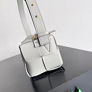 Bottega Veneta Small Brick Cassette Gray - 23.5x10x10cm - 2