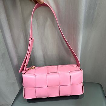 Bottega Veneta Small Brick Cassette Pink - 23.5x10x10cm