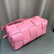 Bottega Veneta Small Brick Cassette Pink - 23.5x10x10cm - 5