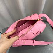 Bottega Veneta Small Brick Cassette Pink - 23.5x10x10cm - 3