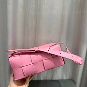 Bottega Veneta Small Brick Cassette Pink - 23.5x10x10cm - 4