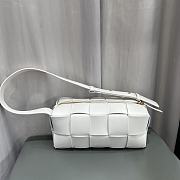 Bottega Veneta Small Brick Cassette White - 23.5x10x10cm - 5