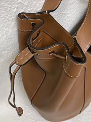 YSL Y Large Hobo in Leather Brown - 35x25x15cm - 2