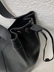 YSL Y Large Hobo in Leather Black - 35x25x15cm - 6