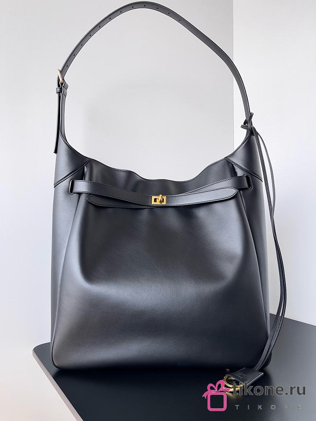 Balenciaga Bel Air Hobo Bag Large in Black - 43.9x39.8x14.9cm - 1