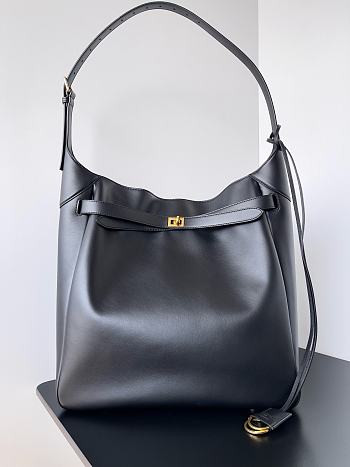 Balenciaga Bel Air Hobo Bag Large in Black - 43.9x39.8x14.9cm