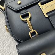 Dior Small Streetchic Bag Black Vintage Smooth Calfskin - 24x12.5x5cm - 6