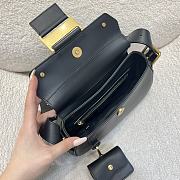 Dior Small Streetchic Bag Black Vintage Smooth Calfskin - 24x12.5x5cm - 5