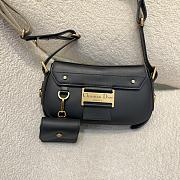 Dior Small Streetchic Bag Black Vintage Smooth Calfskin - 24x12.5x5cm - 3