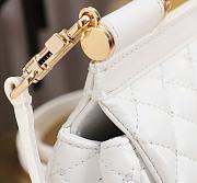 Dolce & Gabbana Small Sicily Handbag White - 19x13x6cm - 3