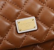 Dolce & Gabbana Small Sicily Handbag Brown - 19x13x6cm - 4