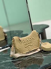 Prada Natural Prada Re-edition Crochet Mini Bag 1BC204 - 22x18x6cm - 3