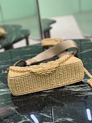 Prada Natural Prada Re-edition Crochet Mini Bag 1BC204 - 22x18x6cm - 2