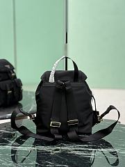 Prada Black Small Re-nylon Backpack 1BZ677 - 28×23.5×12cm - 4