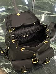 Prada Black Small Re-nylon Backpack 1BZ677 - 28×23.5×12cm - 2
