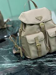 Prada Beige Small Re-nylon Backpack 1BZ677 - 28×23.5×12cm - 4