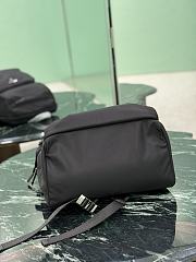 Prada Re-nylon And Saffiano Leather Backpack Black 2VZ104 - 30×39x17cm - 6