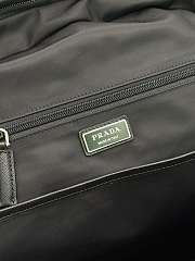 Prada Re-nylon And Saffiano Leather Backpack Black 2VZ104 - 30×39x17cm - 4