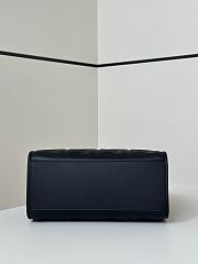 Fendi Sunshine Small Leather Black - 25.5x22.5x12cm - 3
