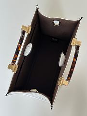 Fendi Sunshine Small Leather White - 25.5x22.5x12cm - 4