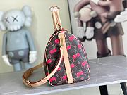 LVxTM Keepall Bandoulière 45 Cherry M13764 - 45x27x20cm  - 6