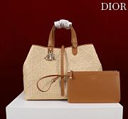 Dior Large Dior Toujours Bag Natural Cannage Raffia - 37x27x21cm  - 1