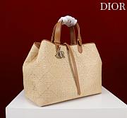 Dior Large Dior Toujours Bag Natural Cannage Raffia - 37x27x21cm  - 5