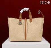 Dior Large Dior Toujours Bag Natural Cannage Raffia - 37x27x21cm  - 3
