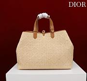 Dior Large Dior Toujours Bag Natural Cannage Raffia - 37x27x21cm  - 2