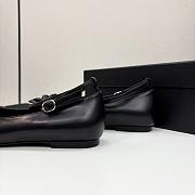 Chanel Ballet Flats Lamskin Calfskin Black - 5