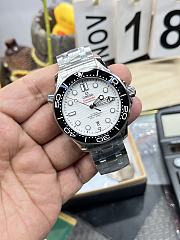 Omega Diver 300M Watches Seamaster 42mm White - 2