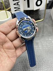 Omega Seamaster Aqua Terra 150M Worldtimer 43mm Blue  - 3