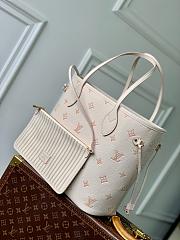 LV Neverfull MM Monogram Empreinte Leather Eden M14285 - 31x28x14cm - 3