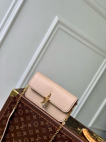 LV Wallet On Chain Bloom Beige M14851 - 20x11.5x4cm
