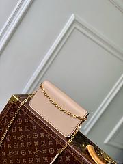 LV Wallet On Chain Bloom Beige M14851 - 20x11.5x4cm - 4
