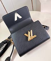 LV Twist MM Epi Leather Black M24765 - 23x17x9.5cm - 4