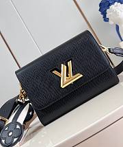 LV Twist MM Epi Leather Black M24765 - 23x17x9.5cm - 5