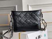 Chanel Gabrielle Aged Lambskin Calfskin Black - 20x15x8cm - 5