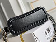 Chanel Gabrielle Aged Lambskin Calfskin Black - 20x15x8cm - 2