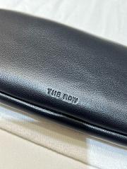The Row Leather Sunglasses Case Black - 18x2.5x8cm - 5