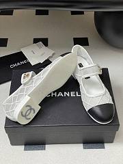 Chanel Coco Beach Mary Janes White - 5