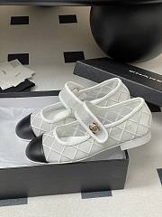 Chanel Coco Beach Mary Janes White - 4
