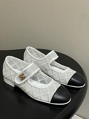 Chanel Coco Beach Mary Janes White - 2