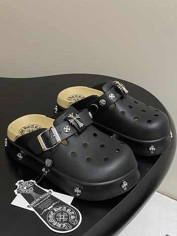 Chrome Hearts Toga Studded Leather Loafers Black